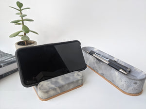 pen tray and phone stand